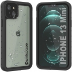 Punkcase StudStar Serisi iPhone 13 Mini Su Geirmez Klf-Clear