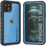 Punkcase StudStar Serisi iPhone 13 Mini Su Geirmez Klf-Light Blue