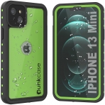 Punkcase StudStar Serisi iPhone 13 Mini Su Geirmez Klf-Light Green