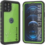 Punkcase StudStar Serisi iPhone 13 Pro Max Su Geirmez Klf-Light Green