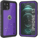 Punkcase StudStar Serisi iPhone 13 Su Geirmez Klf-Purple