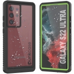 Punkcase Ultimato Serisi Galaxy S22 Ultra Su Geirmez Klf-Light Green