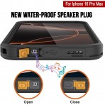 Punkcase iPhone 16 ProMax Su Geirmez ExtremeMag Klf 