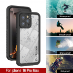 Punkcase iPhone 16 ProMax Su Geirmez ExtremeMag Klf 