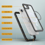 Punkcase iPhone 16e Su Geirmez Extreme Mag Klf 
