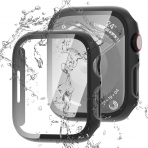 QCKANLJ Apple Watch 9 45mm Bumper Klf-Black