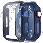 QCKANLJ Apple Watch 9 45mm Bumper Klf-Blue