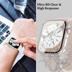 QCKANLJ Apple Watch 9 45mm Bumper Klf-Starlight 