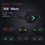 QWOS Oculus Quest 2 Uyumlu RGB VR Gzlk