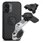 Quad Lock iPhone 17 Titreimli MAG PRO Chrome Gidon Set