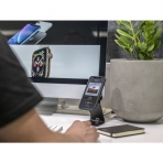 Quad Lock iPhone 6/6S Plus Kablosuz arj Aleti Ve Masa Stand Seti