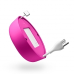 Quirky Macbook Adaptr in Kablo Dzenleyici-Pink