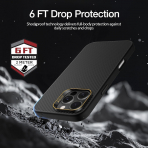 RAPTIC Apple iPhone 16 Pro Max Aramid Fiber Klf