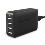 RAVPower 4 Balantl USB arj stasyonu-Black