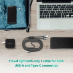 RAVPower USB Type C to USB A / Type C Kablo