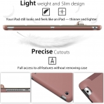 ROARTZ iPad Kalem Blmeli Klf (10.2 in) (7.Nesil)-Rose Gold