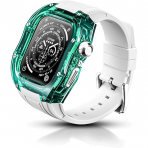 RYUEUYA  Apple Watch 10 46mm Bumper Klf-Green Black 