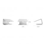 Rain Design mStand360 Laptop Stand-Silver