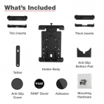 Ram Mounts Quick-Grip XL Tutucu RAM-HOL-PD7U
