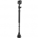 Ram Mounts Twist-Lock 45 cm Direk Ve Kamera Adaptr le Vakum Montaj Seti RAP-224-18-A-GOP1