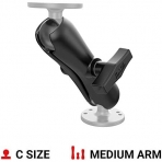 Ram Mounts ift Yuval C Size Orta Boy Kol RAM-201U  