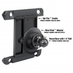 Ram Mounts Roto-View Adaptr Plakas RAM-HOL-ROTO1U