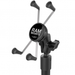 Ram Mounts X-Grip Twist-Lock Taban Ve 45 cm Direk le Byk Boy Telefon Yuvas RAP-224-18-A-UN10
