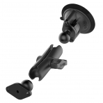  Ram Mounts Twist-lock Orta Boy Vantuzlu ift Kre Montaj Seti RAM-B-166U 