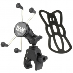 Ram Mounts Tough-Claw Kelepe Tabanl X-Grip Byk Boy Telefon Yuvas RAM-B-400-A-HOL-UN10BU