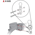 Ram Mounts Motosiklet Fren Rezervuar RAM-B-309-7U 