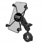  Ram Mounts X-Grip Torque Byk Boy Ray Tabanl Orta Kol Telefon Motosiklet Montaj Seti RAM-B-408-112-15-UN10U