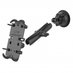 Ram Mounts Quick-Grip XL Twist-Lock Vantuzlu Uzun Boy Telefon Yuvas Kiti RAM-B-166-C-PD4U 