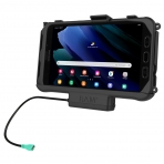 Ram Mounts Samsung Tab Active3/Active2 in EZ-Rollr Powered Dock RAM-HOL-SAM60PU 