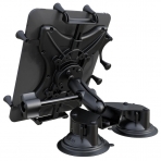 Ram Mounts 9/10 in Uyumlu Tabletler iin ift Vakumlu X-Grip  Plaka RAM-B-189-UN9-ALA1-KRU