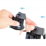  Ram Mounts 9/10 in Tabletler in Twist-Lock Pivot Vakumlu le X-Grip Tutucu RAM-B-189-PIV1-UN9-KRU