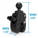  Ram Mounts Tough-Claw Kelepe Tabanl X-Grip Uzun Boy Telefon Yuvas RAM-B-400-C-UN10U