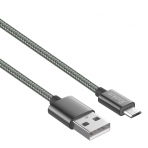 Rankie R1320 Mikro USB Kablo (3 Adet)-Grey