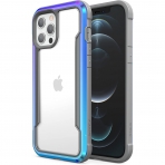 Raptic Apple iPhone 12 Pro Max Shield Serisi Klf (MIL-STD-810G)-Iridescent