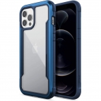 Raptic Apple iPhone 12 Pro Max Shield Serisi Klf (MIL-STD-810G)-Blue