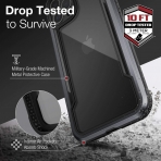 Raptic Apple iPhone 12 Pro Shield Serisi Klf (MIL-STD-810G)-Black
