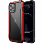 Raptic Apple iPhone 12 Pro Shield Serisi Klf (MIL-STD-810G)-Red