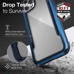 Raptic Apple iPhone 12 Pro Shield Serisi Klf (MIL-STD-810G)-Blue
