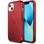 Raptic Apple iPhone 13 Air Serisi Klf (MIL-STD-810G)-Red