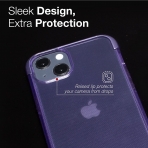 Raptic Apple iPhone 13 Air Serisi Klf (MIL-STD-810G)-Purple