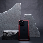Raptic Apple iPhone 13 Mini Shield Serisi Klf (MIL-STD-810G)-Red