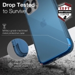 Raptic Apple iPhone 13 Pro Max Air Serisi Klf (MIL-STD-810G)-Blue