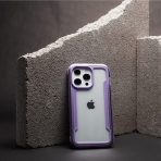 Raptic Apple iPhone 13 Pro Shield Serisi Klf (MIL-STD-810G)-Purple