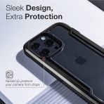 Raptic Apple iPhone 13 Pro Shield Serisi Klf (MIL-STD-810G)-Black