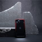 Raptic Apple iPhone 13 Pro Shield Serisi Klf (MIL-STD-810G)-Red Gradient