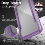 Raptic Apple iPhone 13 Shield Serisi Klf (MIL-STD-810G)-Purple